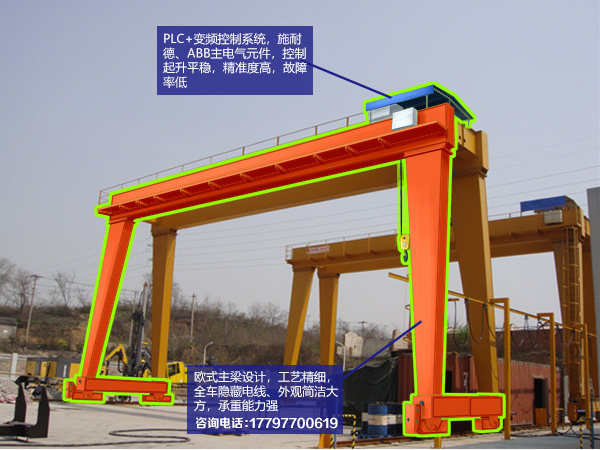 江苏南京龙门起重机销售厂家100t龙门吊跨度