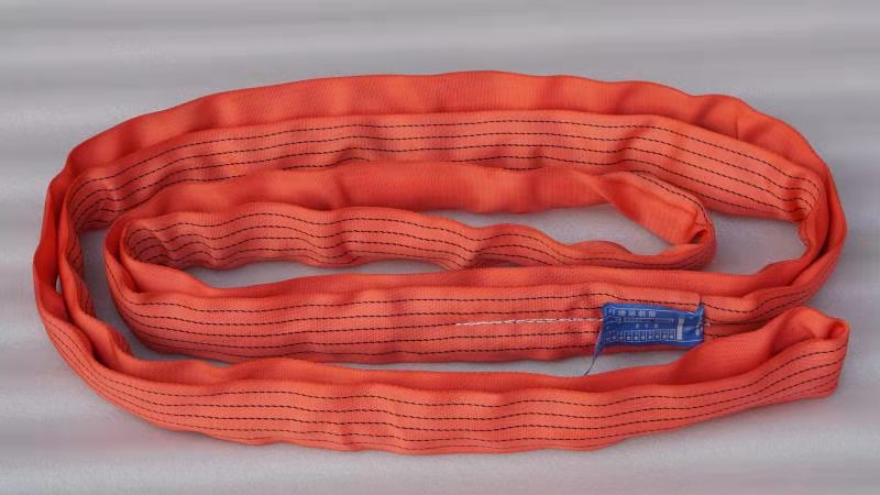 柔性环形吊装带制造 彩色起重吊带4吨吊装带材质