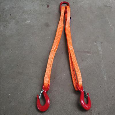 成套吊装带索具扁平柔性吊带2吨4腿1米起重吊带组合