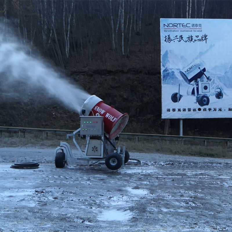 造雪设备制雪蓬松不易化 赤峰造雪机故障时自启警报