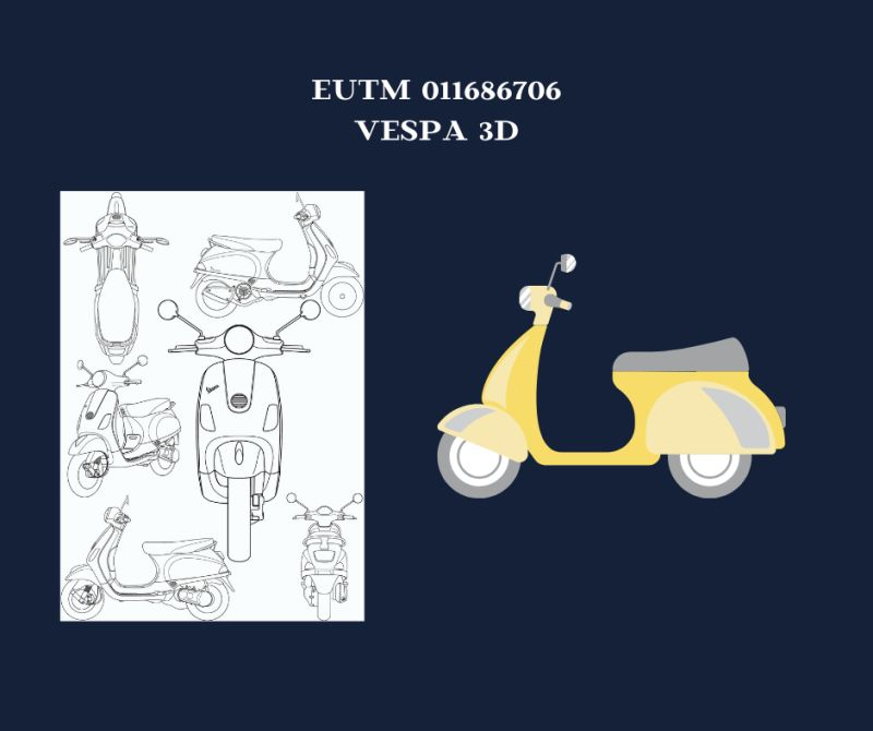 您知道 VESPA 的形式是受保护的 3D 商标吗？