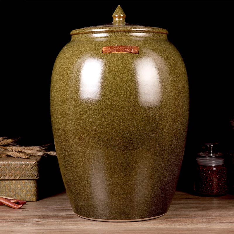 景德镇密封陶瓷罐定做 储物罐蜜蜂罐茶叶罐批发