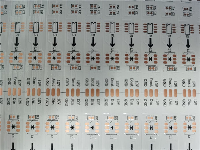 S型LED灯带板 FPC软性灯条板定制加工