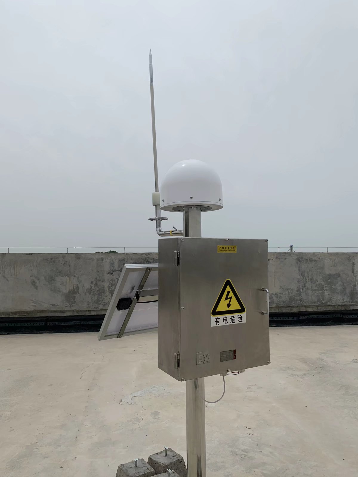 保定场磨式大气电场仪 汇龙云层雷电预警系统