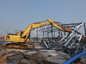 江阴工厂拆除钢结构拆除化工厂资质齐全经验丰富
