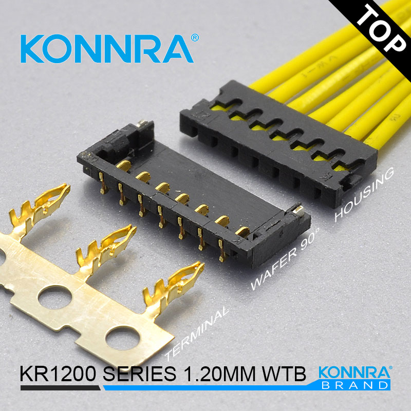 KONNRA替代：MX1.2mm连接器 78171/78172 SMT贴片母座 1.2电池连接器