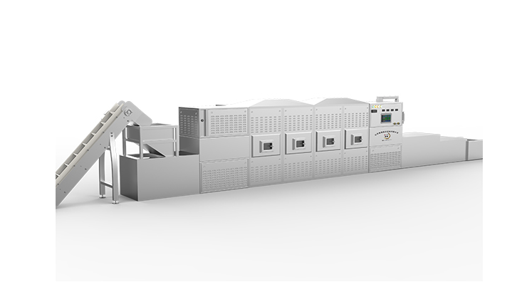 隧道式鸡精微波干燥灭菌设备