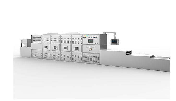 隧道式桔梗微波烘干设备规格可定制