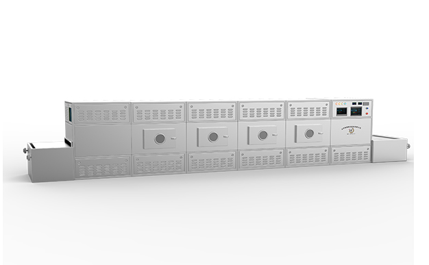 风冷型连续式熟食微波杀菌设备可定制