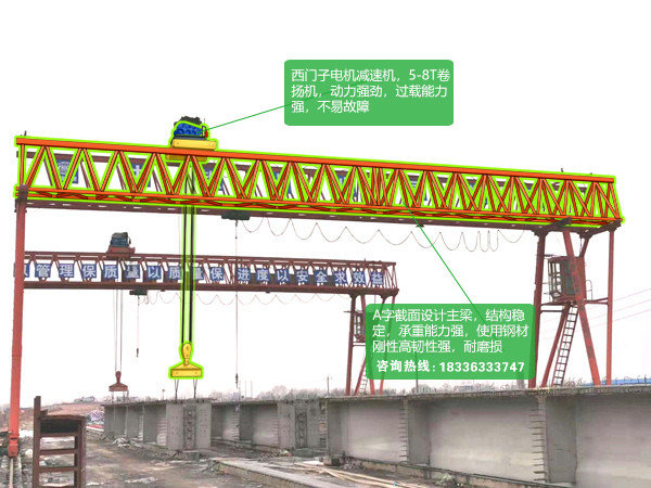 福建泉州龙门吊厂家一台龙门吊有15年使用寿命