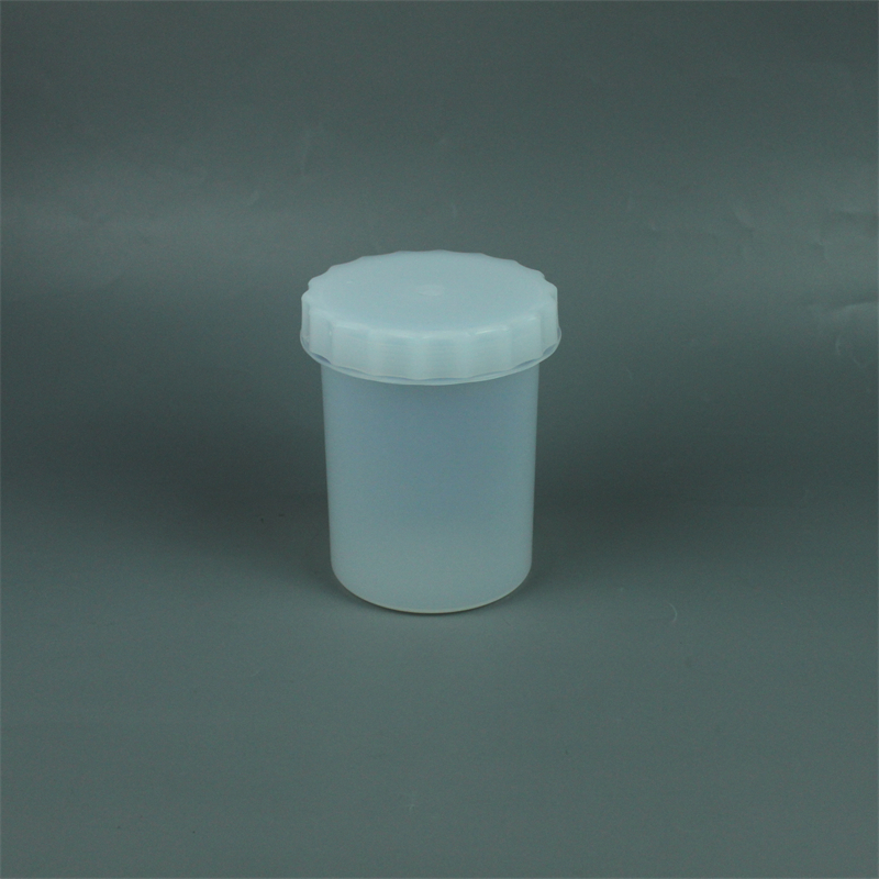 新材料用特氟龙反应罐耐酸碱透明PFA广口瓶