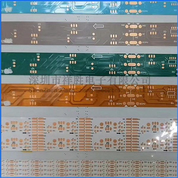 8mm宽双层软板低压12V灯条线路板 可根据要求定制