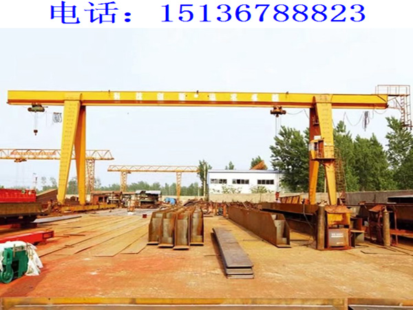 山西忻州龙门吊出租厂家跨桥式提梁机效率高