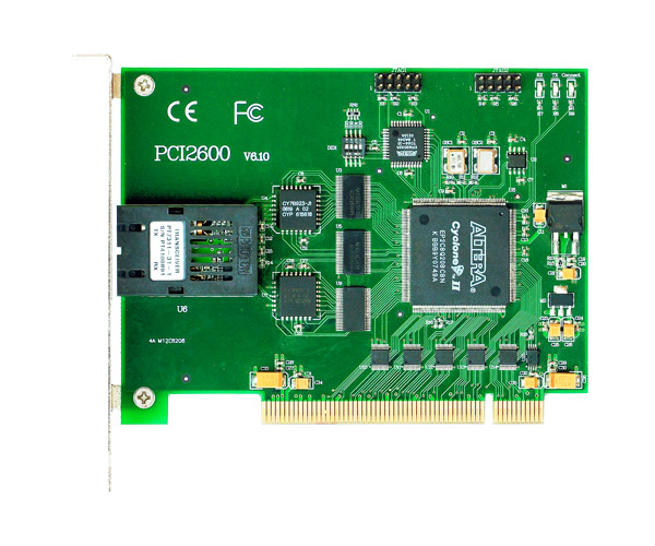 200Mbps光纤通讯卡阿尔泰科技PCI2600