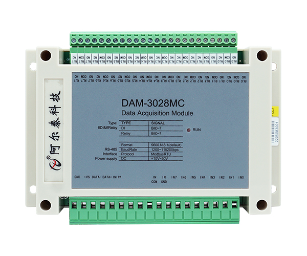 DAM-3028MC 8路隔离数字量输入输出模块