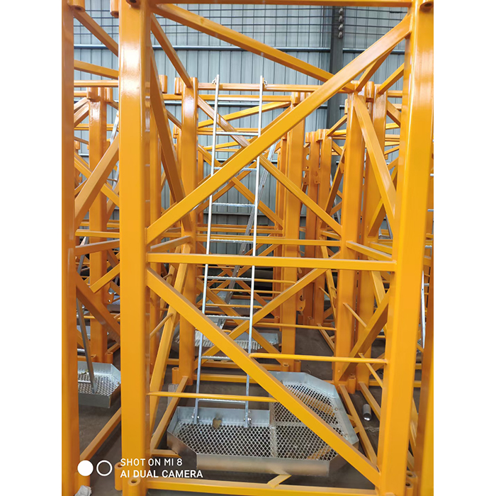 济南恒义塔机配件有限公司   中联标准节斜爬梯