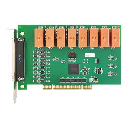 阿尔泰8路隔离数字量输入 8路继电器输出采集卡PCI2368