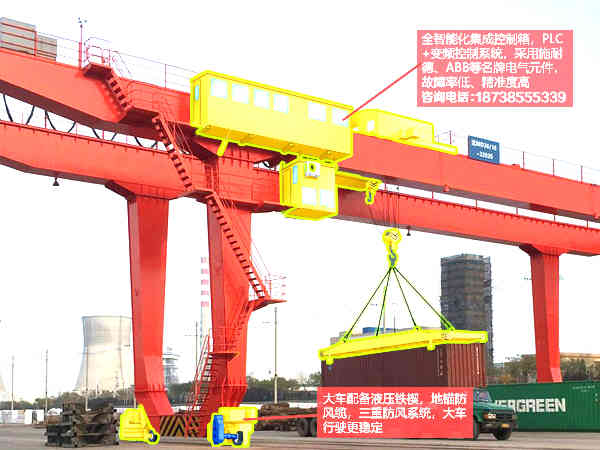 湖南永州门式起重机厂家全包箱10吨龙门吊出售