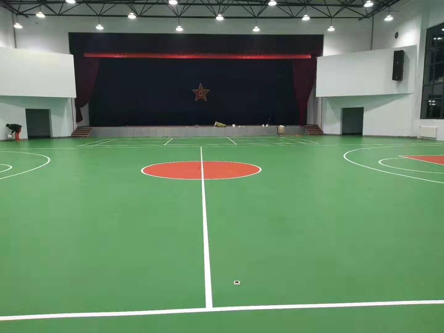 陕西弹性丙烯酸球场施工