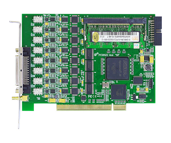 8路同步差分模拟输入采集卡PCI8521