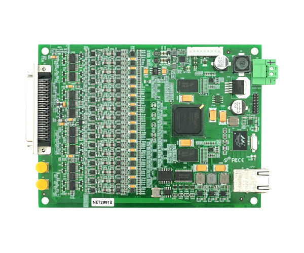 16位 16路同步模拟量输入千兆以太网卡NET2991B