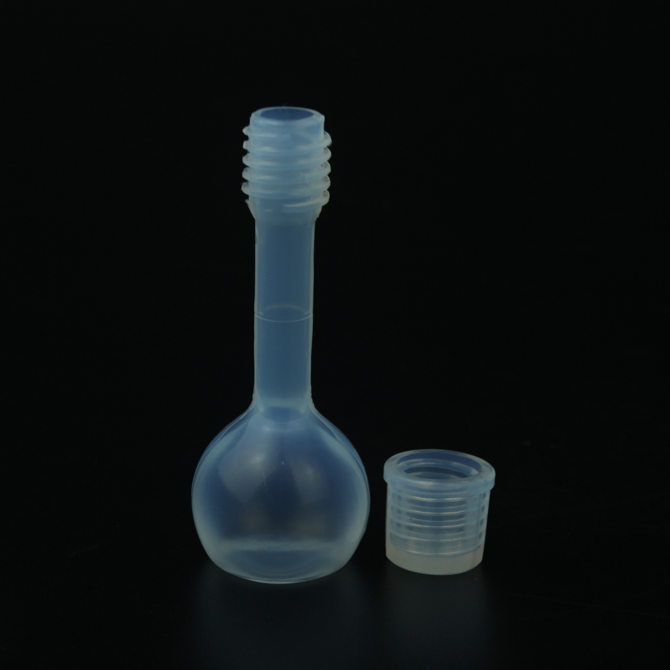 特氟龙容量瓶PFA容量瓶瓶体透明刻度清晰方便定容