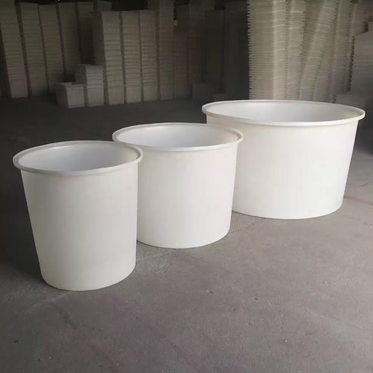 加厚塑料大圆桶耐酸碱化工桶牛筋料塑胶桶大白桶