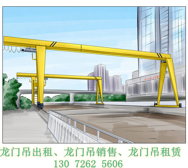 广西百色门式起重机厂家有24m标准跨度龙门吊