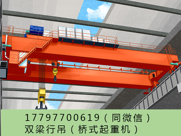 江西吉安25t雙梁行吊廠家單梁龍門吊