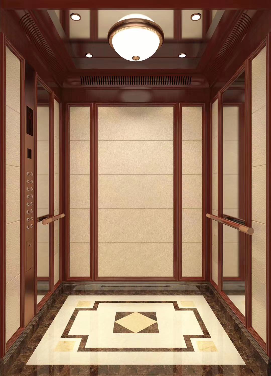 电梯装饰装潢 电梯轿厢装潢 电梯装修设计施工 石家庄电梯装饰