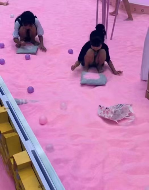 菏泽网红粉色沙滩出租 粉色沙滩租赁厂家