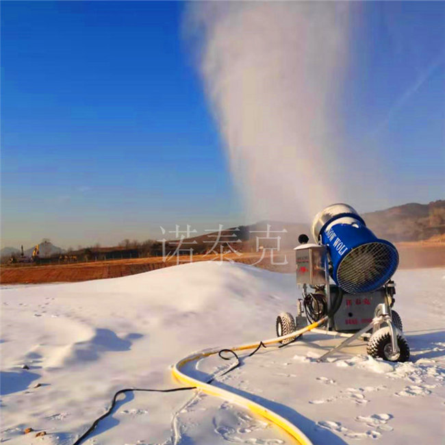 人工造雪机告诉你 滑雪场的雪是怎么造出来的 诺泰克品牌