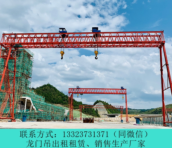 河南鹤壁100t龙门吊出租公司价位较低