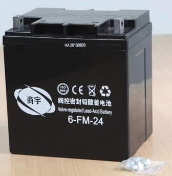 商宇蓄电池6-GFM-24 12V24AH规格及参数