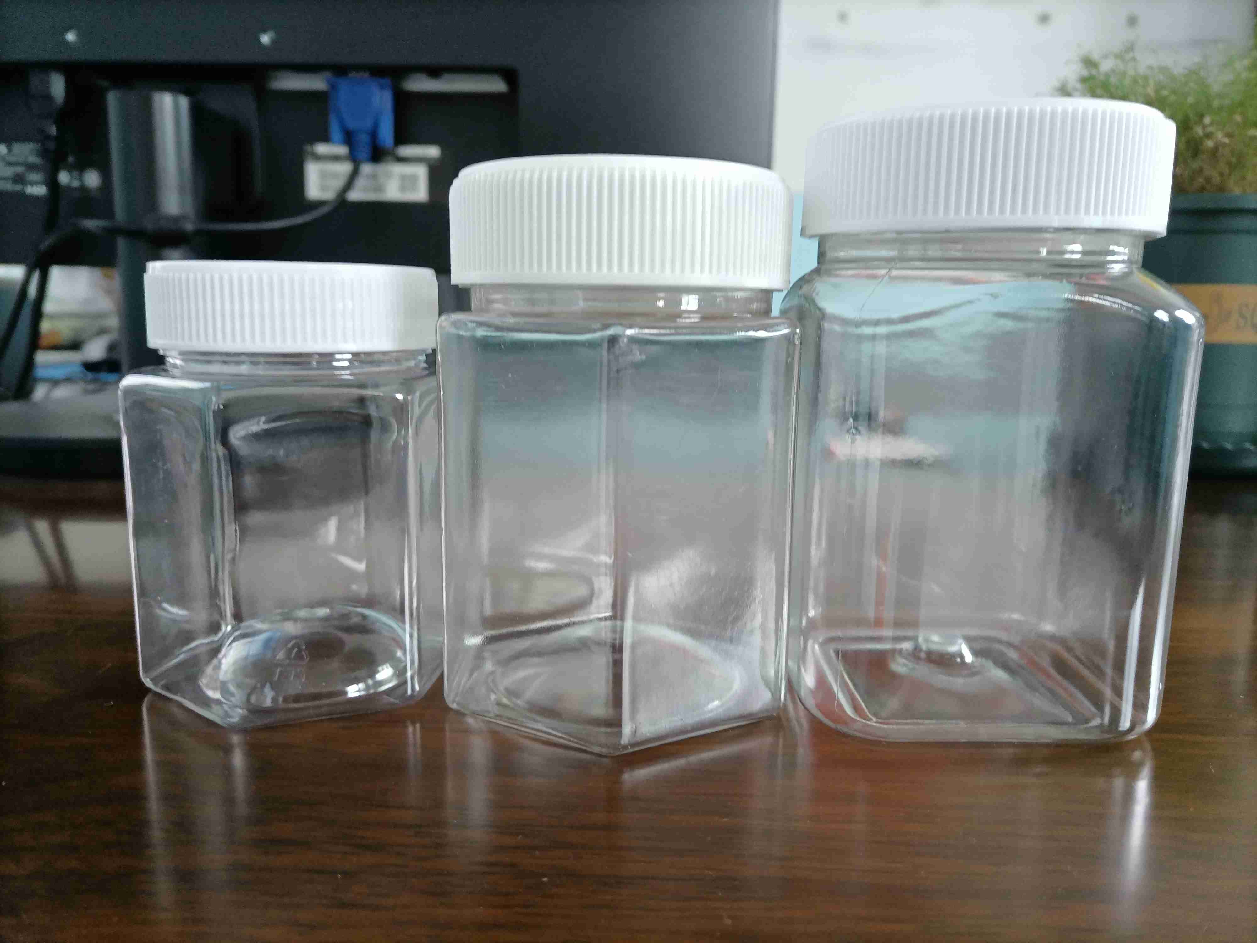 四川250g蜂蜜罐350g蜂蜜瓶500g蜂蜜塑料瓶PET透明罐重庆