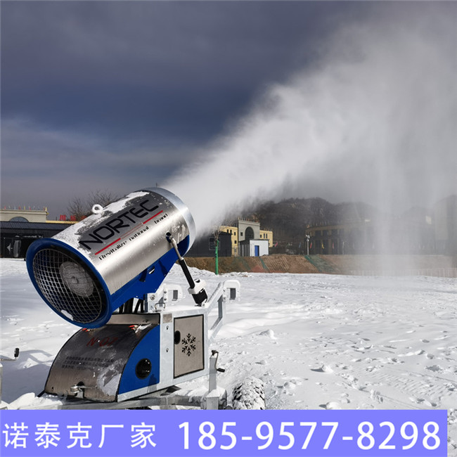 唐山玉龙湾造雪机 寒冷环境正常工作 移动方便的造雪机设备