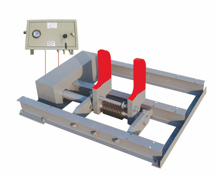 气动卧闸QWZC6自复位卧闸600轨距保护矿车