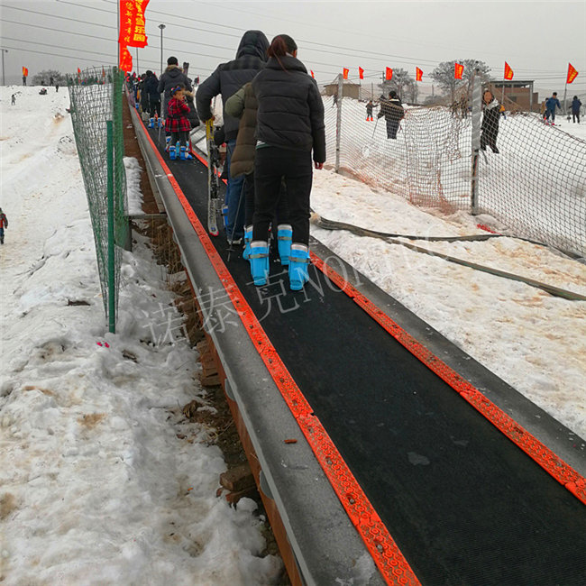 滑雪场上下魔毯电梯 输送人员装备 滑雪场魔毯价格