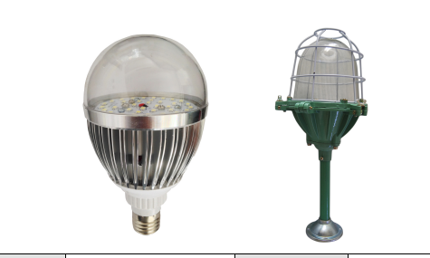 陕西西安供应LED冷库专用灯12W球形冷库灯