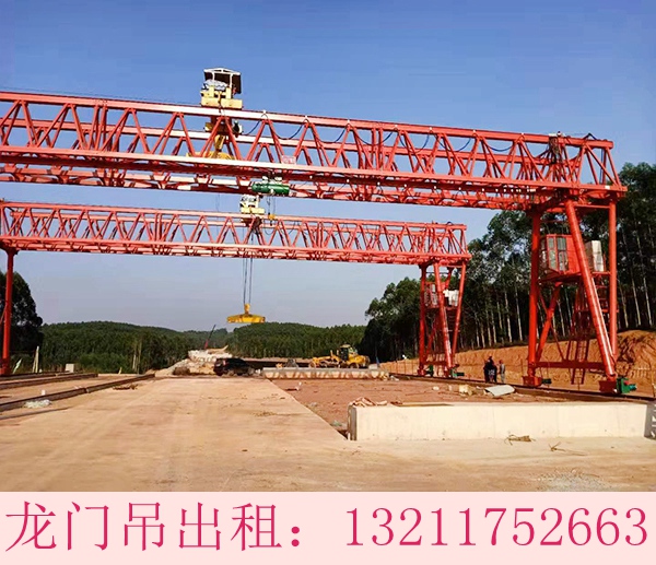 湖北黄石龙门吊厂家龙门吊的吊轨道安装间隙标准