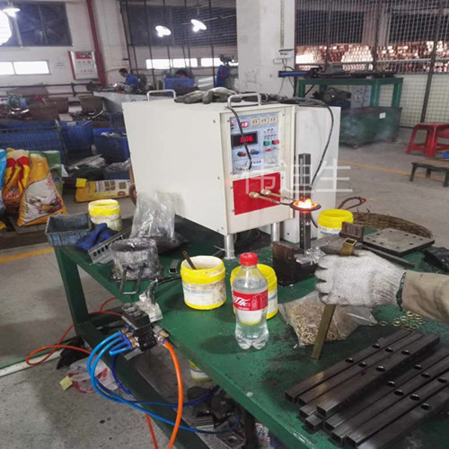 ​热交换器火排焊接用什么焊机高频焊机高频钎焊机