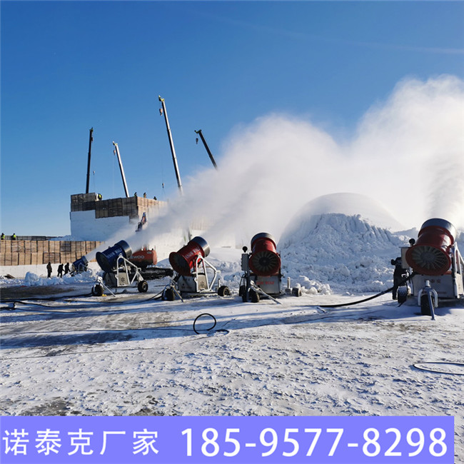 吉林长春造雪机铺雪工作 滑雪场建设 造雪机价格