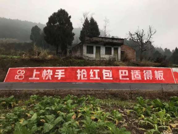 赣州墙体广告,吉安农村围墙喷绘广告