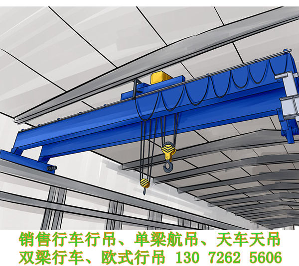 河北张家口桥式起重机厂家有20吨双梁桥吊销售