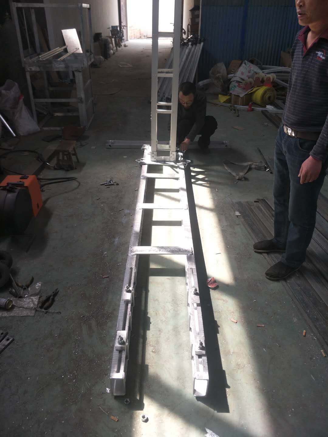 铝合金抢修支柱接触网线路检修用抢修塔