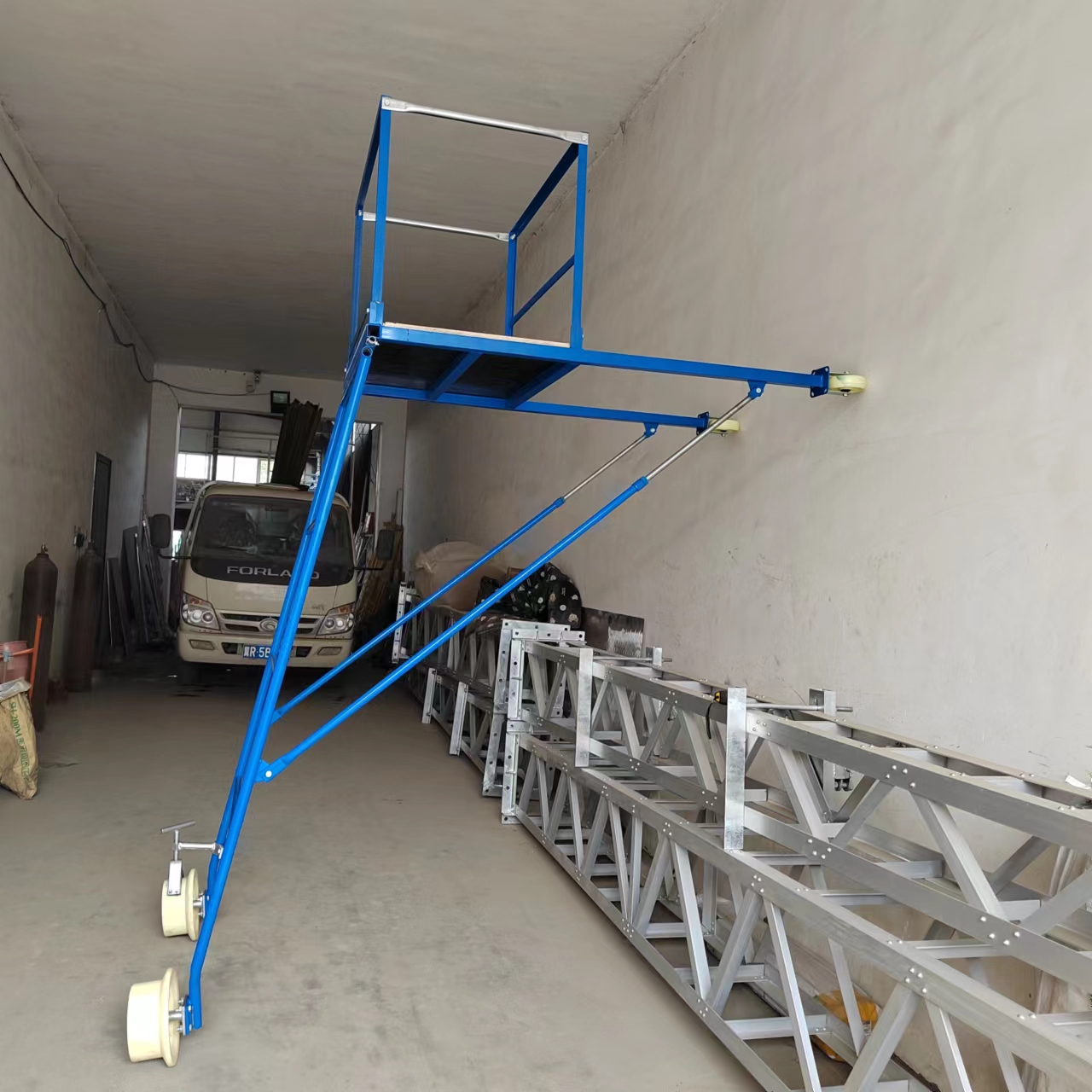 接触网作业梯车折叠式轻型梯车