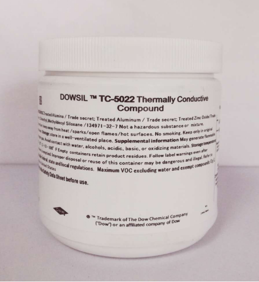 DOWSIL陶熙TC-5022单组分 中等粘度低挥发性新型导热硅脂