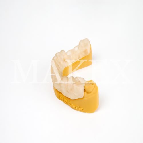桌面级工业级3D打印机高精义齿导板Makex
