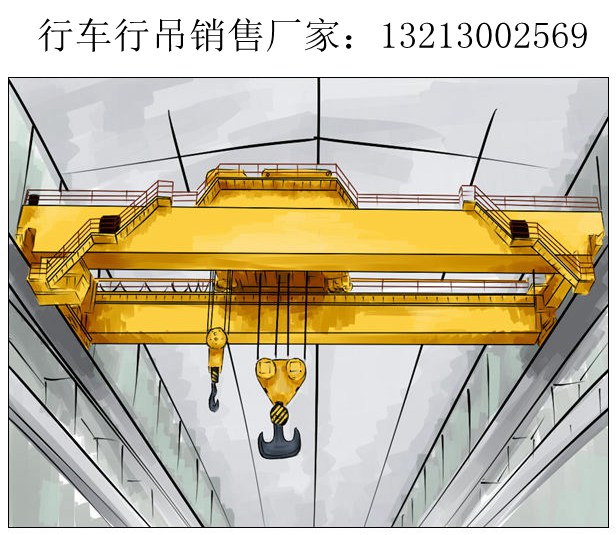 浙江金华10t防高温单梁行车行吊