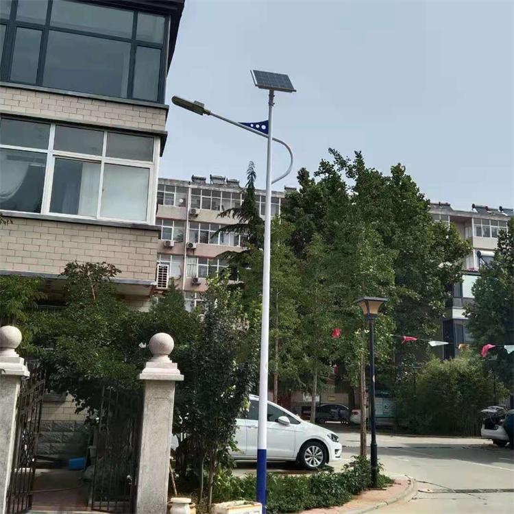 保定太阳能灯6米海螺臂LED小区太阳能路灯